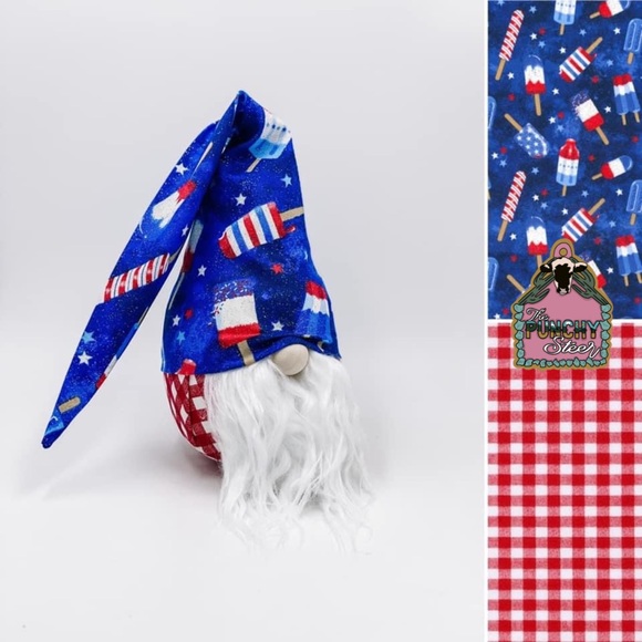 Patriotic Popsicle Gnome - Picture 1 of 1